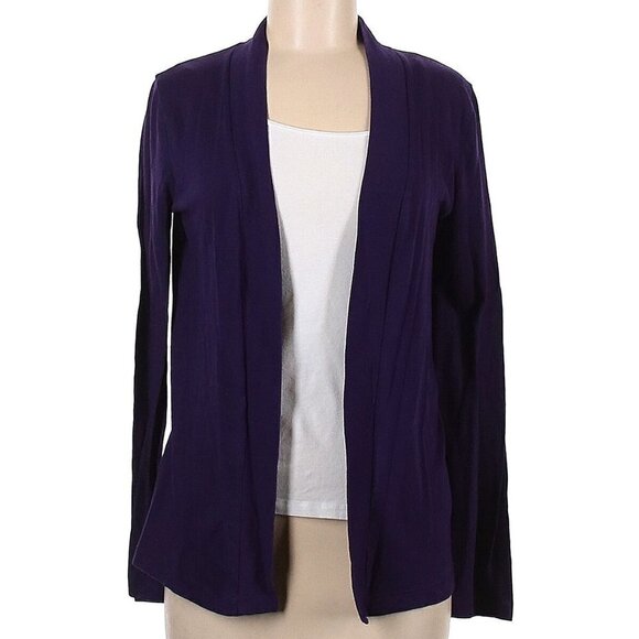 J. Crew Factory Sweaters - J. Crew Factory Always Cardigan Purple